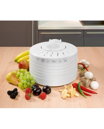 Suszarka do grzybów  owoców i ziół Clatronic DR 2751 (250W biała) nr 1