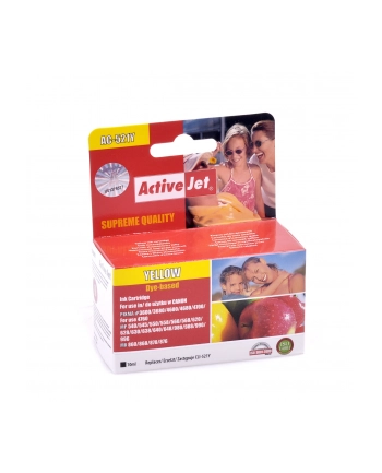 Activejet AC-521Y tusz yellow do drukarki Canon (zam. CLI-521Y) nr 1