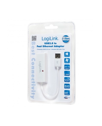 Adapter Fast ethernet USB2.0 do Rj-45 nr 1