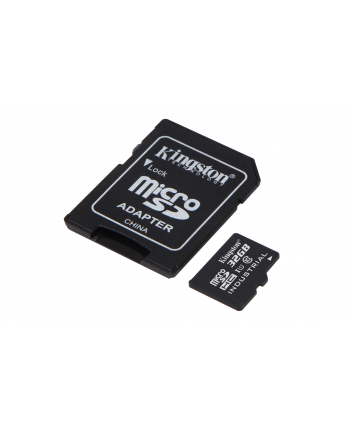 Kingston karta 32GB microSDHC UHS-I Class 10 Industrial Temp Card + SD Adapter