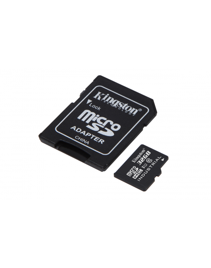 Kingston karta 32GB microSDHC UHS-I Class 10 Industrial Temp Card + SD Adapter główny
