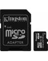 Kingston karta 8GB microSDHC UHS-I Class 10 Industrial Temp Card + SD Adapter - nr 22