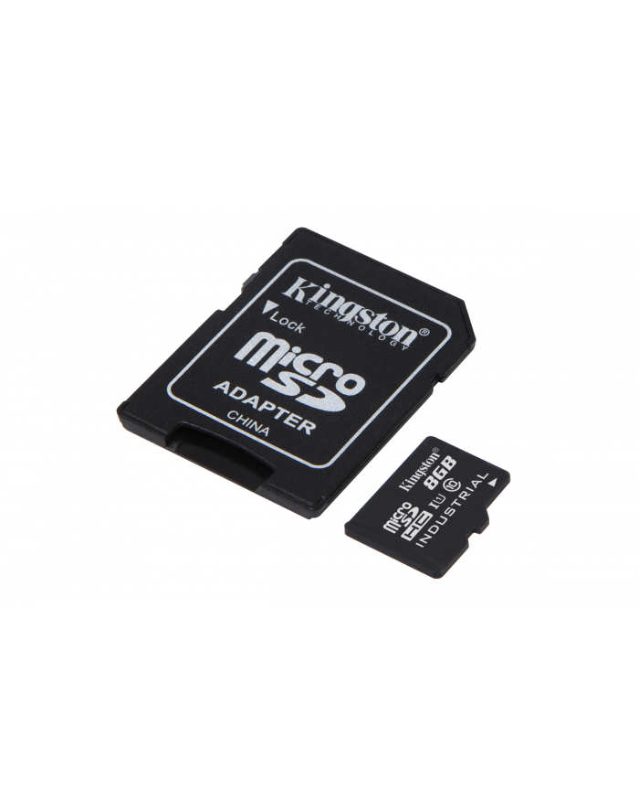 Kingston karta 8GB microSDHC UHS-I Class 10 Industrial Temp Card + SD Adapter główny