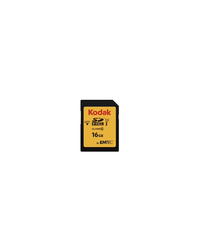 Kodak memory card 16GB SDHC Class 10 UHS-I U1 85/20MB/s główny