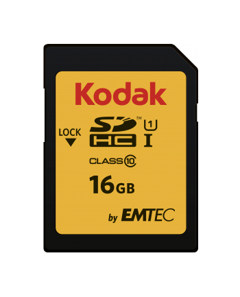 Kodak memory card 16GB SDHC Class 10 UHS-I U1 85/20MB/s