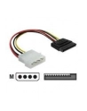 Kabel SATA zasilający (M) -> Molex (M) 6cm Delock - nr 7