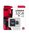 Kingston karta 32GB microSDHC UHS-I Class 10 Industrial Temp Card + SD Adapter - nr 38