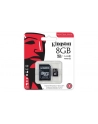 Kingston karta 8GB microSDHC UHS-I Class 10 Industrial Temp Card + SD Adapter - nr 24