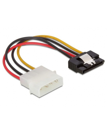 Kabel SATA zasilający (M) -> Molex (M) 15cm Delock nr 2