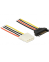 Kabel SATA zasilający (M) -> Molex (F) 20cm Delock - nr 11