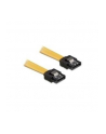 Kabel SATA DATA 0.1m z zatrzaskami metalowymi (krótkie wtyczki) Delock - nr 4