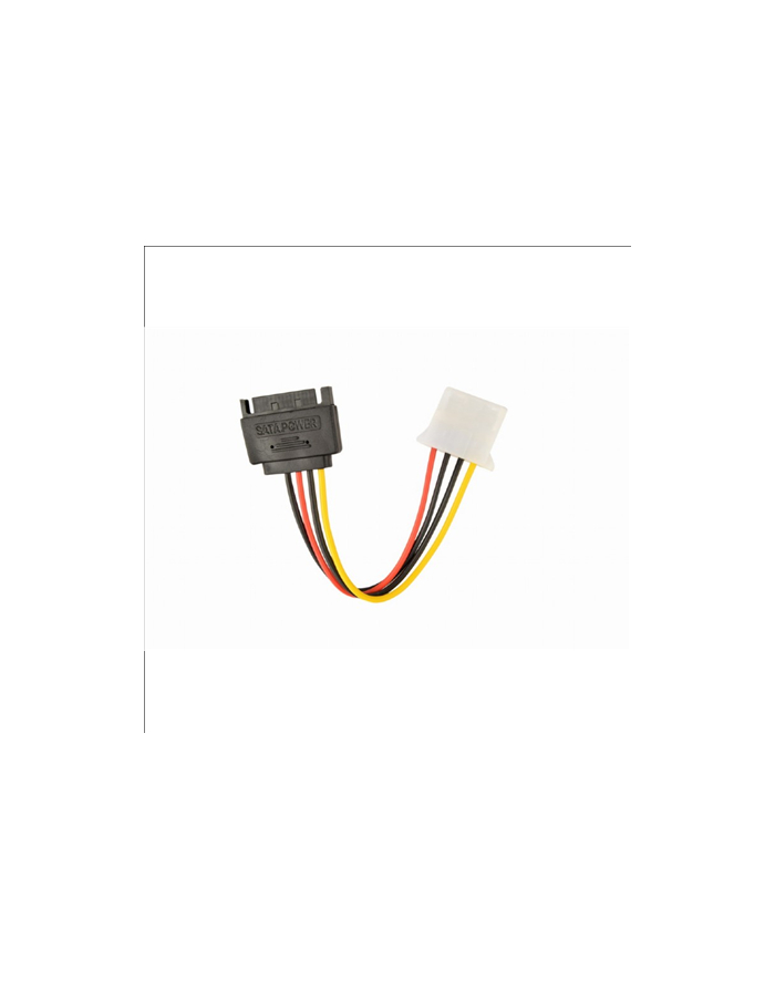 KABEL SATA ZASILAJĄCY(M)->MOLEX(F) 15CM GEMBIRD główny