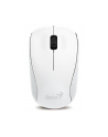 Mysz optyczna bezprzewodowa GENIUS NS-7000 BlueEye 2.4G white - nr 1