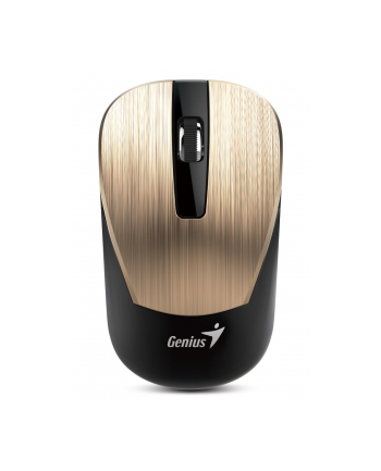 Mysz optyczna bezprzewodowa GENIUS NS-7015 BlueEye 2.4G Gold