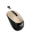 Mysz optyczna bezprzewodowa GENIUS NS-7015 BlueEye 2.4G Gold - nr 6