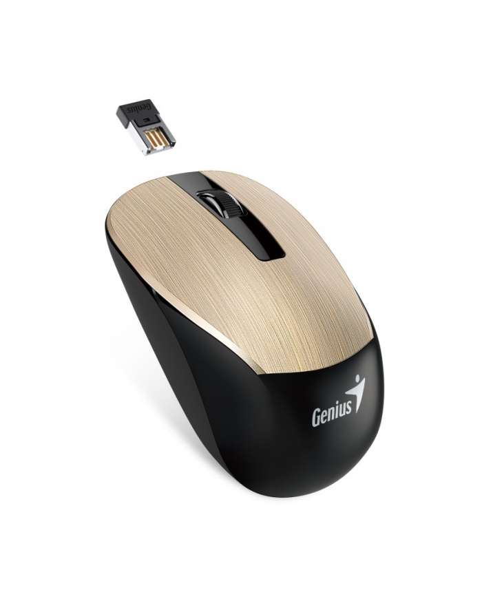 Mysz optyczna bezprzewodowa GENIUS NS-7015 BlueEye 2.4G Gold główny