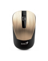 Mysz optyczna bezprzewodowa GENIUS NS-7015 BlueEye 2.4G Gold - nr 9