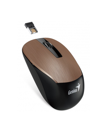 Mysz optyczna bezprzewodowa GENIUS NS-7015 BlueEye 2.4G Rosy Brown