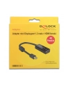 Delock Adapter mini Displayport 1.2 (M) > HDMI (F) 4K pasywne czarny - nr 25