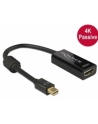 Delock Adapter mini Displayport 1.2 (M) > HDMI (F) 4K pasywne czarny - nr 26