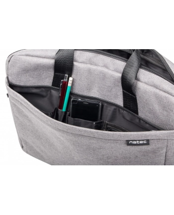 Natec torba na notebooka MUSTELA 15.6'' Szara nr 1