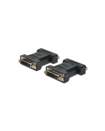 ASSMANN Adapter DVI-I DualLink Typ DVI-I (24+5)/DVI-I (24+5) Ż/Ż czarny