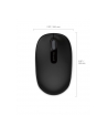 Wireless Mbl Mouse 1850 Win7/8 EN/AR/CS/NL/FR/EL/IT/PT/RU/ES/UK EMEA EFR Black - nr 26