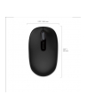 Wireless Mbl Mouse 1850 Win7/8 EN/AR/CS/NL/FR/EL/IT/PT/RU/ES/UK EMEA EFR Black - nr 5