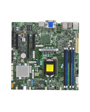 SUPERMICRO CORE I7/5/3 C236 64GB DDR4 MATX 2XGBE 4XSATA DP/HDMI IPMI RETAIL IN