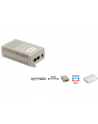 AXIS T8127 60 W SPLITTER 12/24 V DC PoE splitter. Can deliver both 12 and 24 V DC (user selectable) from High PoE 60W midspan. Useful to power and connect non-PoE devices like IP cameras, magnetic locks for access control systems, WiFi AP, thin clients et - nr 1