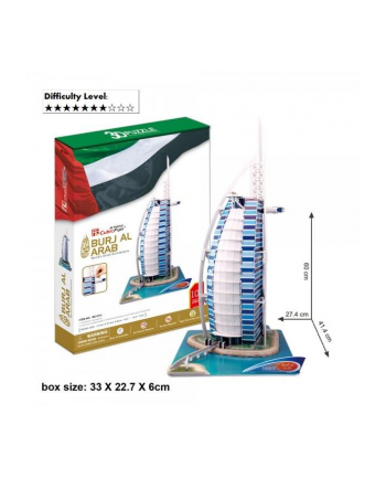 PUZZLE 3D Burjal Arab Zestaw XL