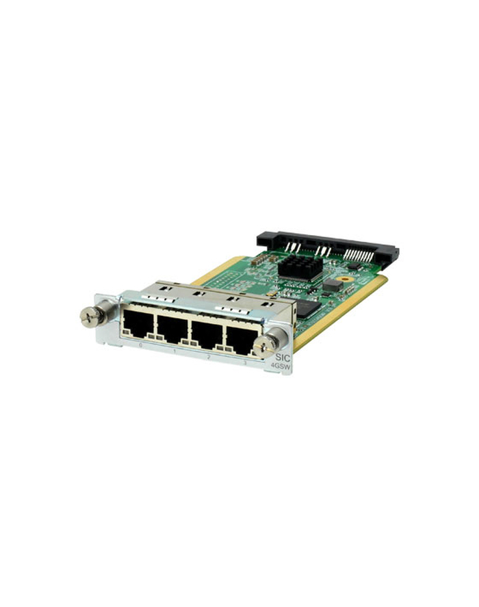 Hewlett Packard Enterprise HP MSR 4P GIG-T SWITCH SIC MOD HP MSR 4-port Gig-T Switch SIC Module główny