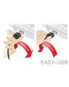 Delock kabel USB 2.0 micro AM-BM Dual Easy-USB 2m black - nr 54