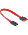 Delock kabel przedłużacz SATA 6 Gb/s (męski/żeński) 20cm czerwony - nr 10