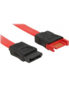 Delock kabel przedłużacz SATA 6 Gb/s (męski/żeński) 100cm czerwony - nr 11