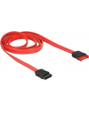 Delock kabel przedłużacz SATA 6 Gb/s (męski/żeński) 100cm czerwony - nr 9