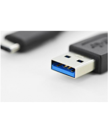 ASSMANN Kabel połączeniowy USB 3.0 SuperSpeed Typ USB A/USB C M/M czarny 1m