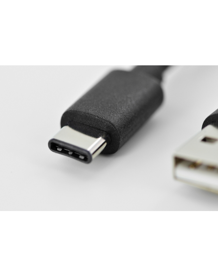 ASSMANN Kabel połączeniowy USB 3.0 SuperSpeed Typ USB A/USB C M/M czarny 1,8m główny