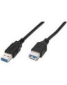 ASSMANN Kabel przedłużający USB 3.0 SuperSpeed Typ USB A/USB A M/Ż czarny 3,0m - nr 14