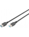 ASSMANN Kabel przedłużający USB 3.0 SuperSpeed Typ USB A/USB A M/Ż czarny 3,0m - nr 20