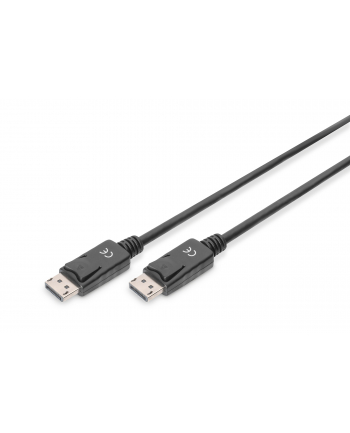 ASSMANN Kabel połączeniowy DisplayPort1.2 z zatrzaskami Typ DP/DP M/M czarny 10m