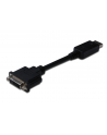 ASSMANN Kabel Displayport 1.1a z zatrzaskiem Typ DP/DVI-I(24+5) M/Ż czarny 0,15m - nr 15