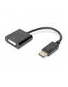 ASSMANN Kabel Displayport 1.1a z zatrzaskiem Typ DP/DVI-I(24+5) M/Ż czarny 0,15m - nr 19