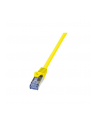 LOGILINK Patchcord Cat.6A 10G S/FTP PIMF PrimeLine 1m żółty - nr 10