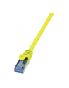 LOGILINK Patchcord Cat.6A 10G S/FTP PIMF PrimeLine 1,5m żółty - nr 6