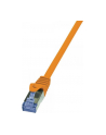 LOGILINK Patchcord Cat.6A 10G S/FTP PIMF PrimeLine 1,5m pomarańczowy - nr 5