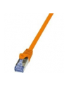 LOGILINK Patchcord Cat.6A 10G S/FTP PIMF PrimeLine 5m pomarańczowy - nr 3