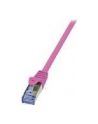 LOGILINK Patchcord Cat.6A 10G S/FTP PIMF PrimeLine 5m różowy - nr 10
