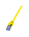 LOGILINK Patchcord Cat.6A 10G S/FTP PIMF PrimeLine 10m żółty - nr 5