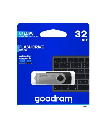 Goodram Flashdrive Twister 32GB USB 2.0 czarny nr 1
